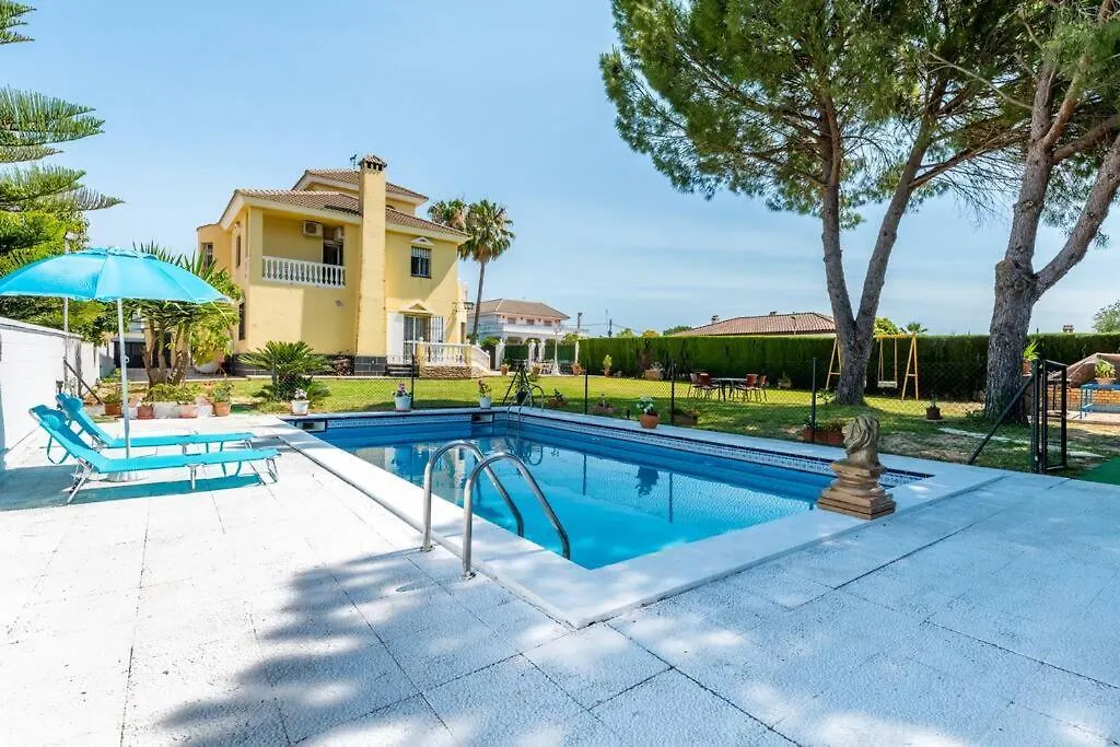 Villa Star'S House Sevilla.Con Piscina,10 Min De Sevilla Valencina de la Concepcion